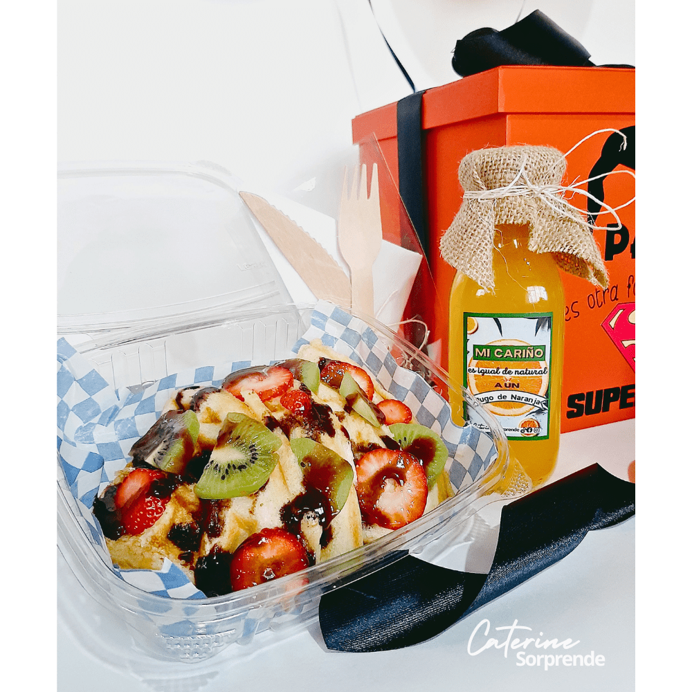 WAFFLE Y FRUTAS SÚPER PAPÁ - Image 2