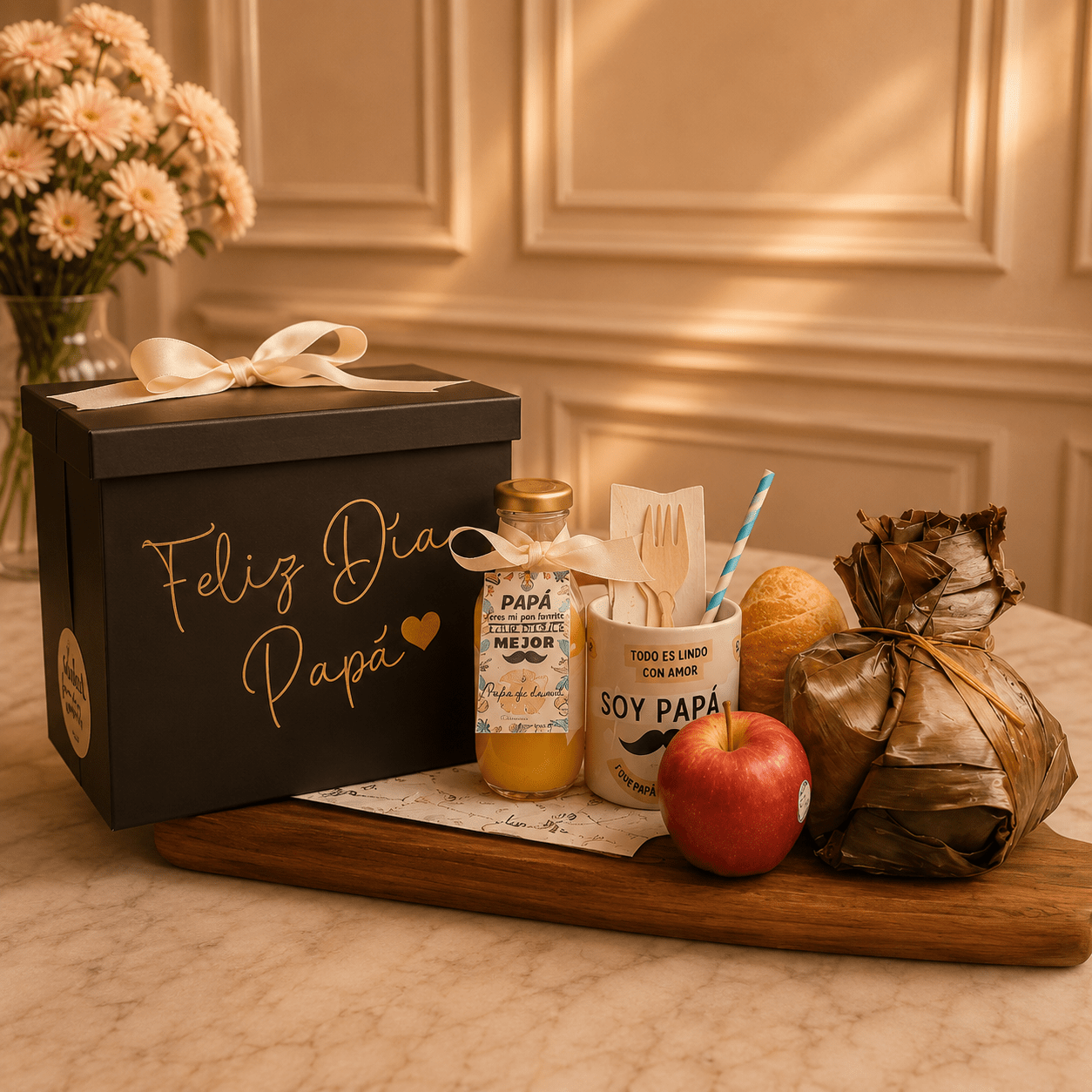 DESAYUNO GOLDEN PERSONALIZADO