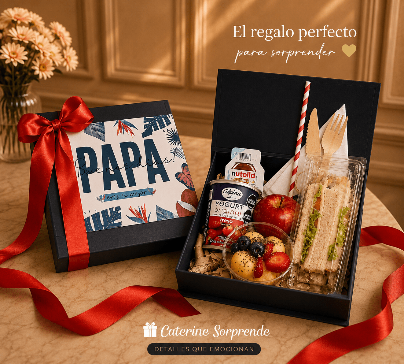 DESAYUNO DULCE MAÑANA PARA PAPÁ