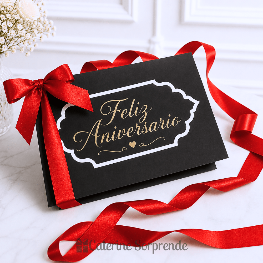 COFFRE LUXURY Y ROSAS MEN'S ANIVERSARIO