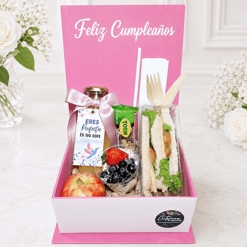 SALUDABLE Y PARFAIT CUMPLEAÑOS MUJER