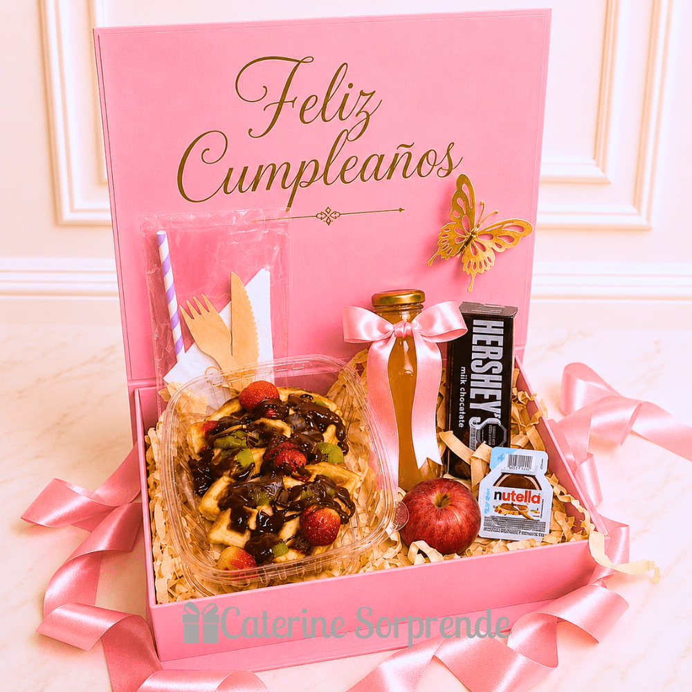 WAFFLES SWEET MUJER CUMPLEAÑOS